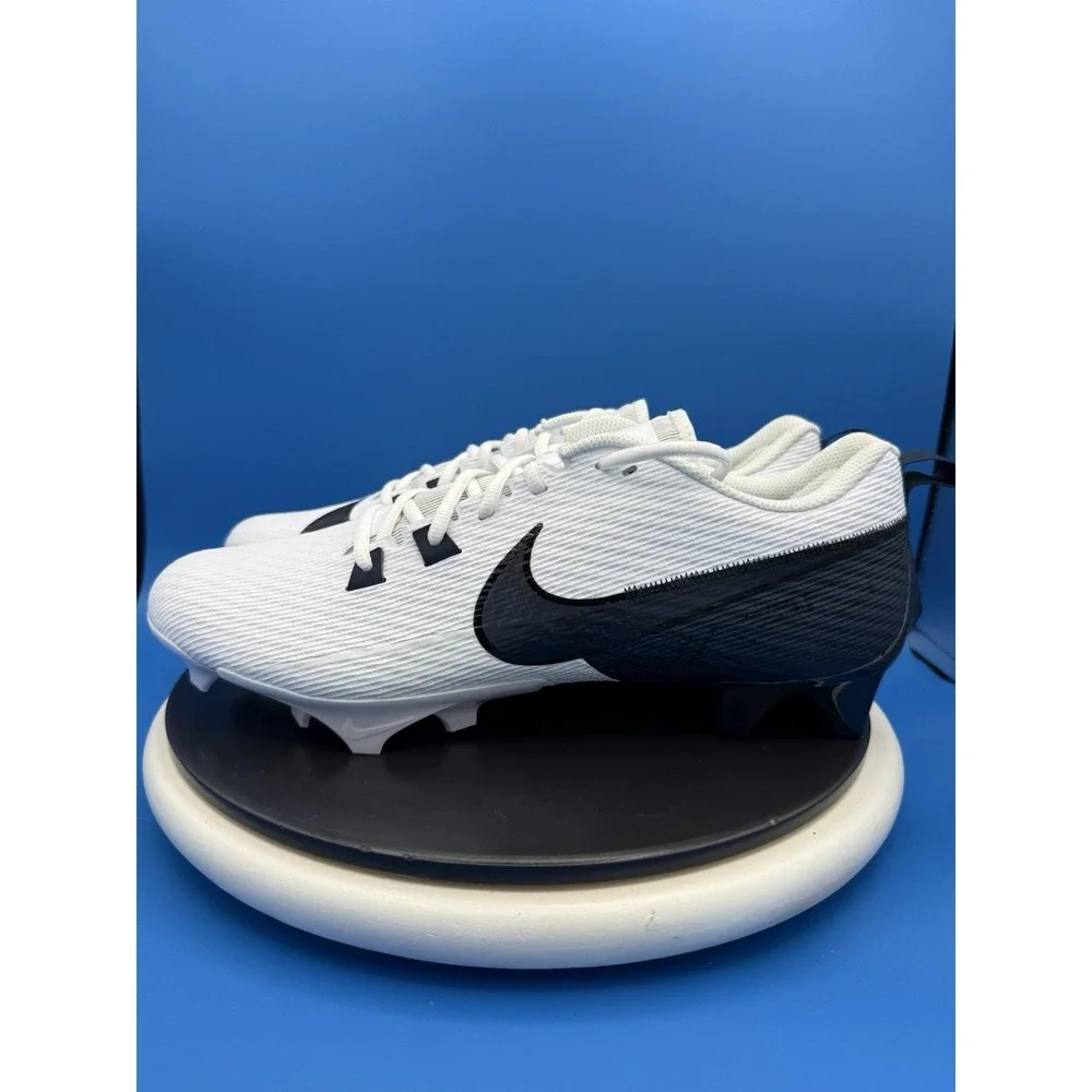 Nike Vapor Edge Speed 360 2 Mens 14.5 White Navy Blue Football Cleats FN7764-112